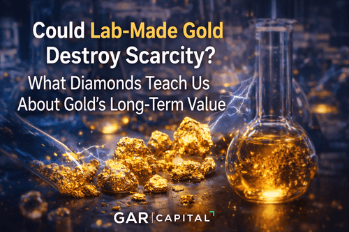Could Lab-Made Gold Destroy Scarcity? What Diamonds Teach Us About Gold’s Long-Term Value