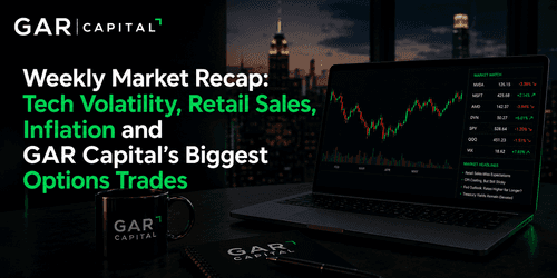 Weekly Market Recap: Tech Volatility, Retail Sales, Inflation and GAR Capital’s Biggest Options Trades